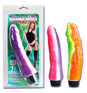 Hot New Sex Toys! Funky Jelly Vibe
