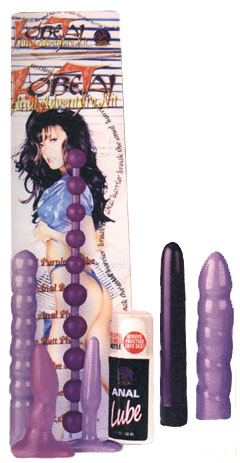 Hot New Sex Toy! Kobe Tai's Anal Adventure Kit